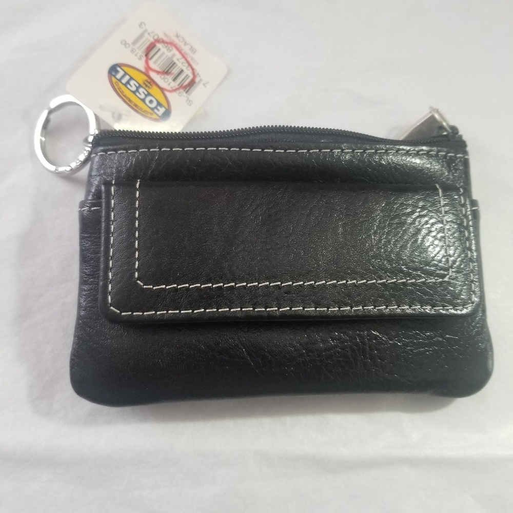 Fossil card ,key and coin holder